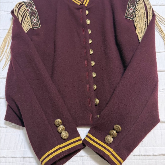 Double D Ranch Authentic Rodeo Queen Wool Coat - Picture 2 of 6